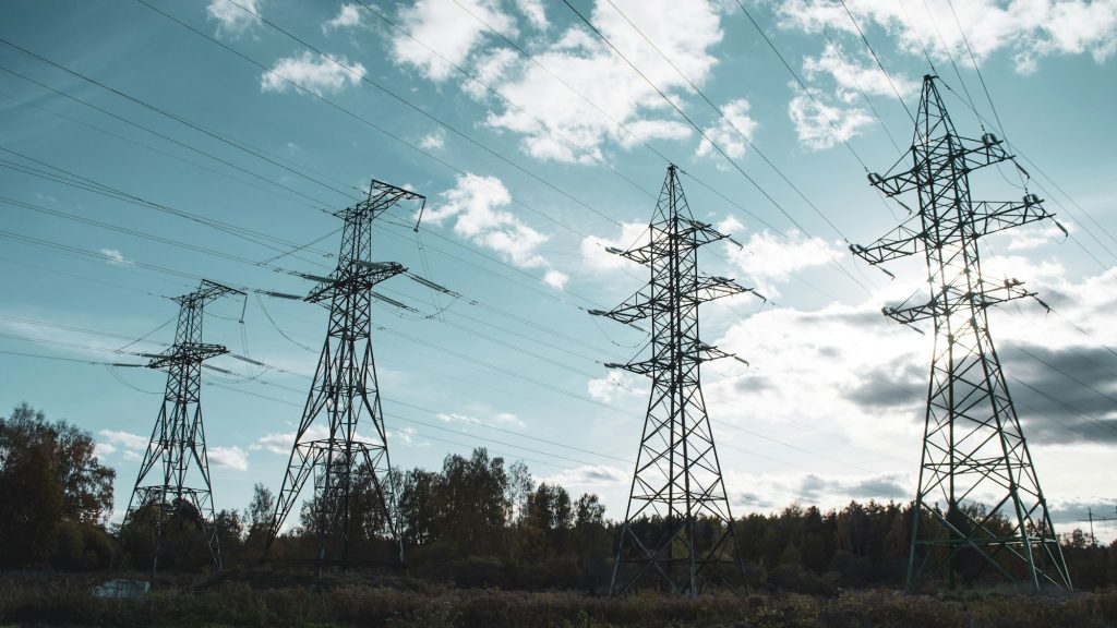 Electricity station steel constructions